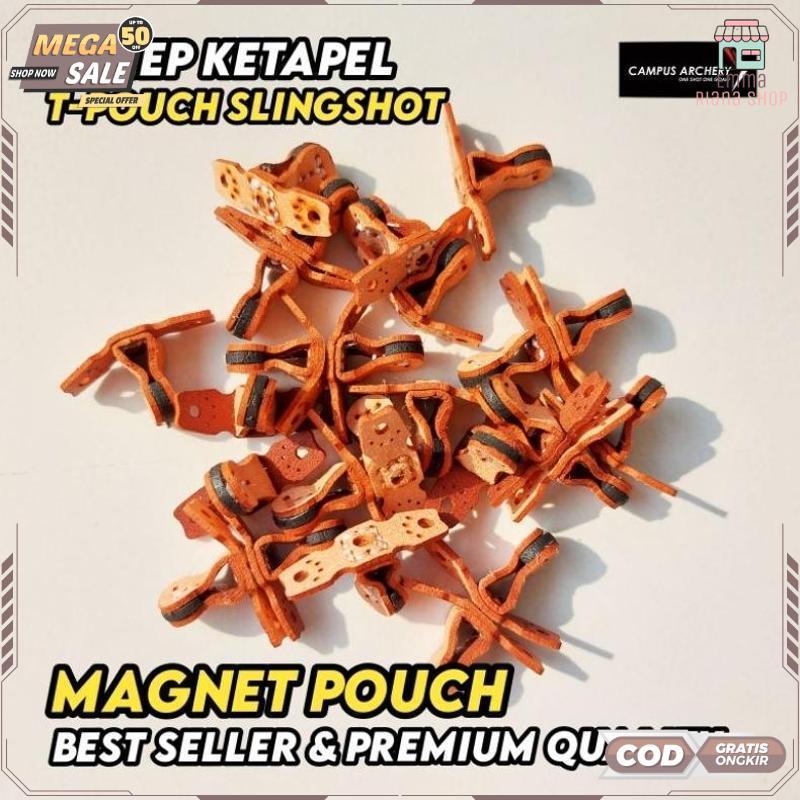 Terbaik T-Pouch Slingshot Kalep Ketapel Magnet - 2025 COD Termurah Terlaris Berkualitas Cepat Kirim 
