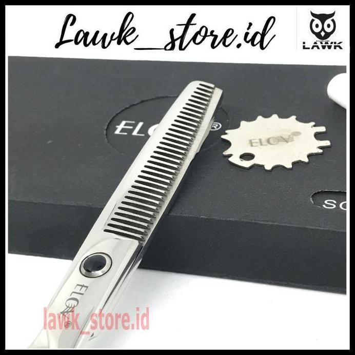 Set Gunting potong rambut elov premium ss30/ss630 gunting sasak