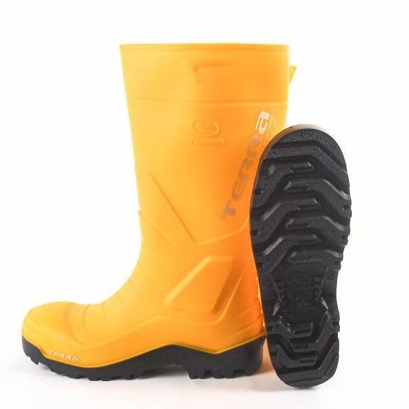 New  Sepatu Boot Tinggi AP Boots TERRA SAFETY S4 KUNING | Sepatu Boots Safety AP Boots S4 ORIGINAL