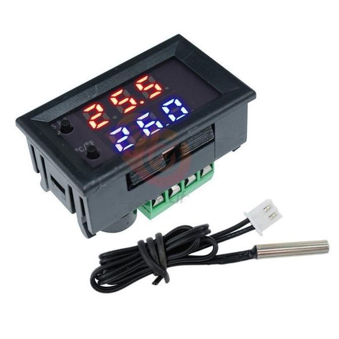 THETA Digital temperatur W1209 termostat controller relay Led