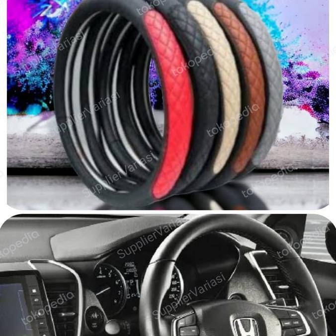 DI65 >> SARUNG STIR / BUNGKUS STIR KULIT UNIVERSAL JSD/DRD/LOWIN UKURAN M