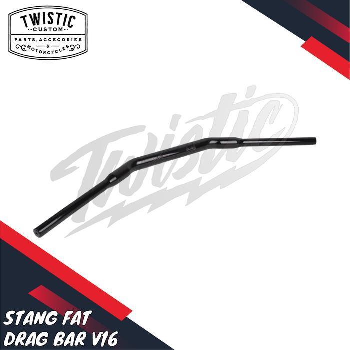 (Termurah) Stang Fat Drag Bar Motor Sm V16 / V16 Plus Custom Bobber Bestseller
