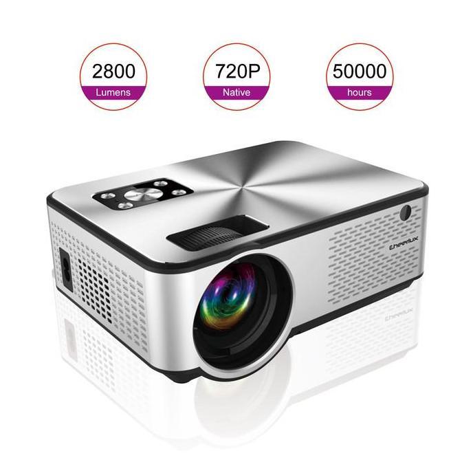 Cheerlux C9 Proyektor Android 1080P 3200 Lumens Lcd Layar Led Dengan Wifi & Bluetooth Kualitas Terba