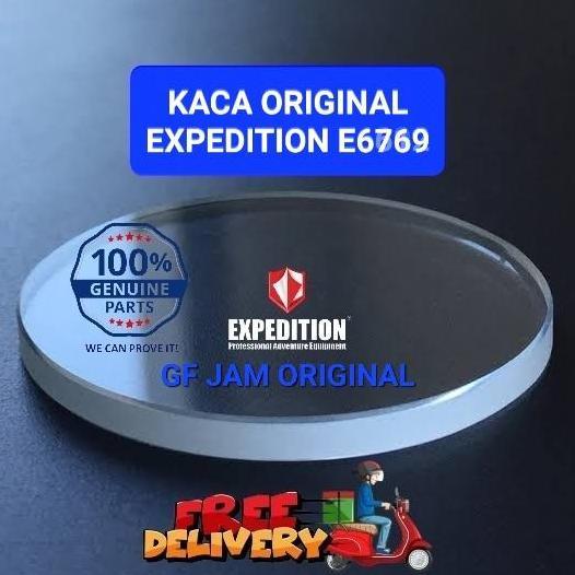 KACA JAM TANGAN EXPEDITION E6769 E6791 E6792 E6793 E6794 E6795 E6796 E6797 E6798  MC ORIGINAL SPARE 