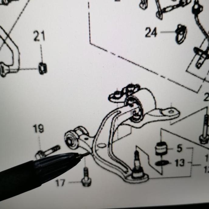Lower Arm Honda Stream RN6