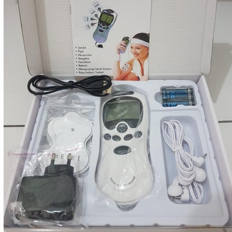 Terapi Pijat Elektrik Mesin Terapi Akupuntur Digital Reiki