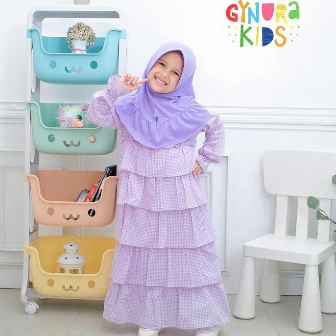 Gamis anak Gynura kids Terlaris