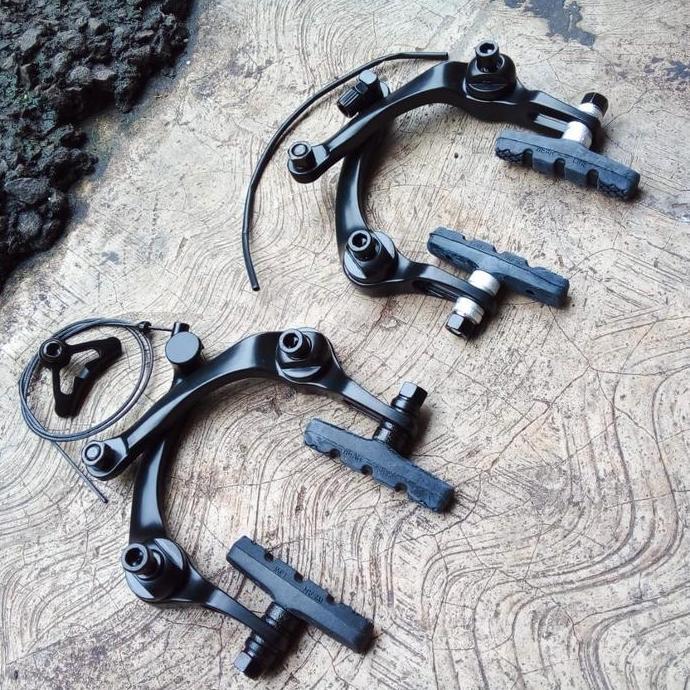 Rem U-Brake BMX Silang Cstar Radius 934 Set Depan Belakang V-Brake Silang BMX BIN