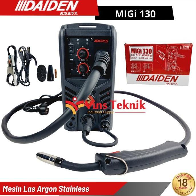 Promo Daiden Migi 130 Travo Mesin Las Mig Mag Tig Mma Argon Stainless Cod