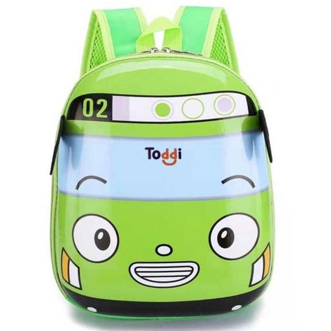 Tas Ransel Sekolah Anak Tayo Backpack Model Bus Tayo