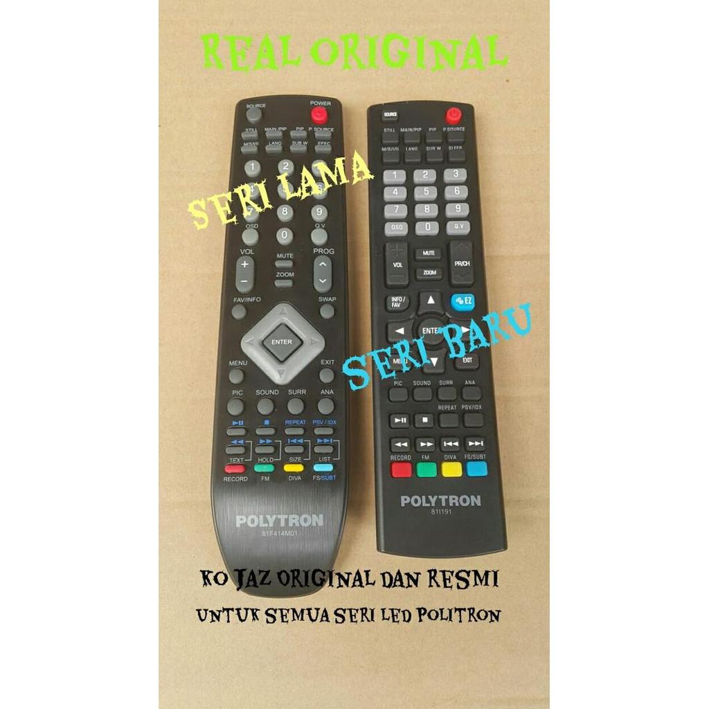 REMOTE TV LED POLITRON ORIGINAL