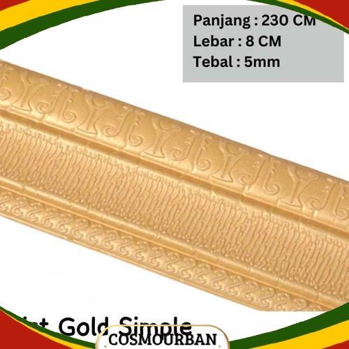 COD Wall Border List Wallborder Foam 3D Wallpaper List Foam Stiker Dinding List Dinding 3D 2.3 Meter