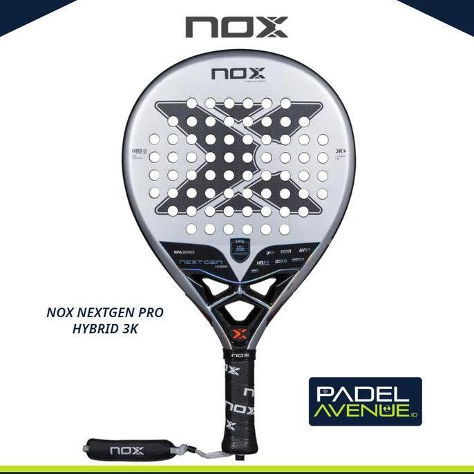 Promo NOX NEXTGEN PRO HYBRID 3K PADEL RACKET RAKET COD
