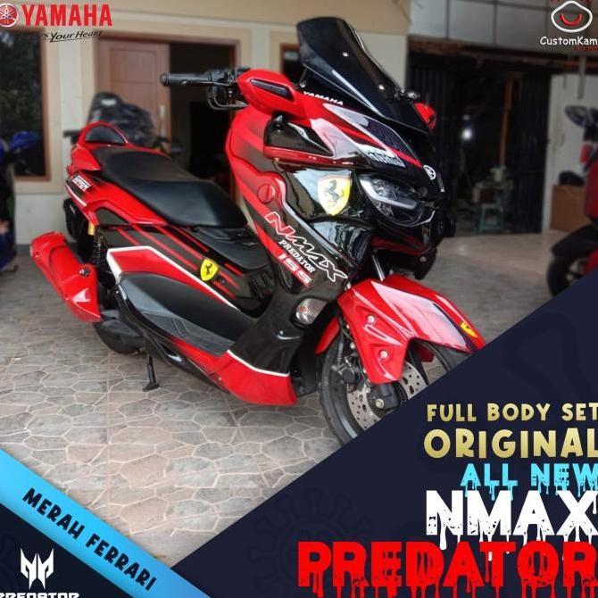 DAIKAKU FULL BODY ORIGINAL Full Body Set All New NMax Predator 2020 - Merah Ferrari