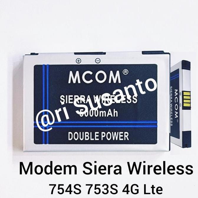 Baterai M-COM for Modem Sierra Wireless 754S 753S 4G Lte Wifi Mifi