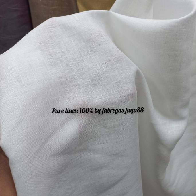 Kain Pure Linen Italy 100% Pure Linen