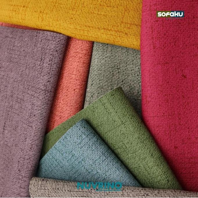 Nuvrino Ikat Bahan Kain Premium Nuvrino Original Oscar Jok Sofa Polyester