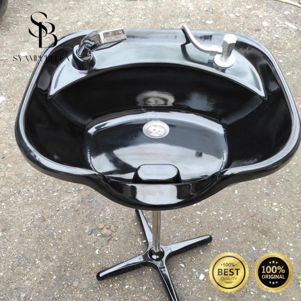 Wasbak Keramas Salon Barbershop Portable