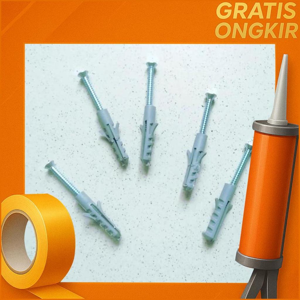 Paket Fhiser S8 Dan Sekrup Tapping Fab 8X3