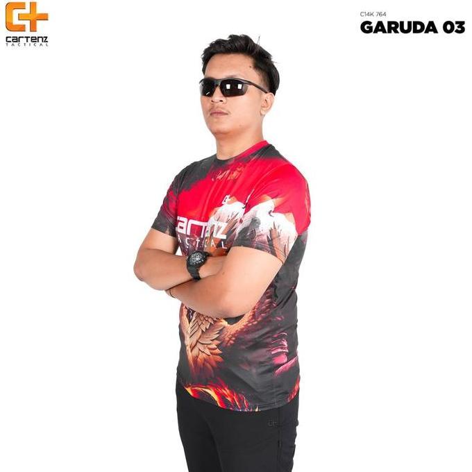 KAOS JERSEY PENDEK CARTENZ TACTICAL GARUDA 03