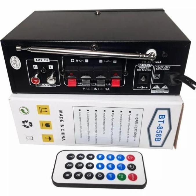 Power Amplifier bluetooth Fleco BT 858B