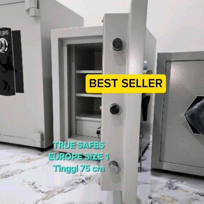 Brankas uang Europe Size 1 TrueSafes, Brangkas Tahan Api Tahan Bongkar Bagus Brankas Dokumen Brankas