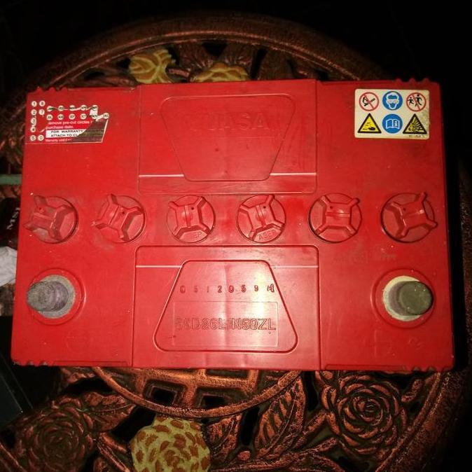 Aki Yuasa tukaran type 55D26L/N50ZL