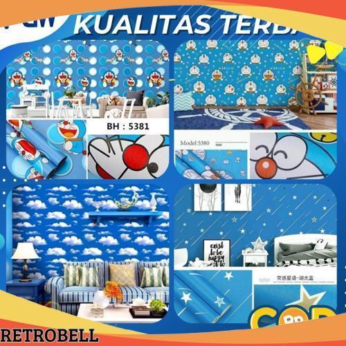New Wallpaper Dinding Doraemon Wallpaper Dinding Kamar Tidur Wallpaper Dinding Ruang Bermain Wallpap