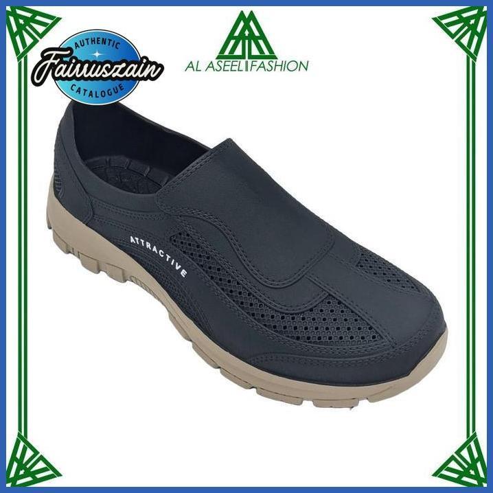 gh-56 AL-ASEEL FASHION MEN SHOES Uk 39 - 44 / Sepatu Slip On Semi Formal / Sepatu Kerja Simple Anti 