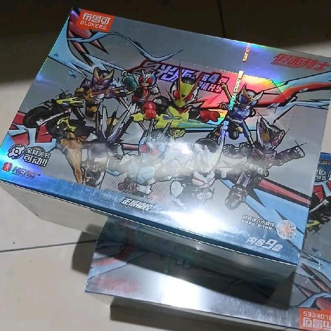 Blokees Kamen Rider Starlight 04 Zero One Arc One Kuuga Titan Kuuga Dragon Riderman