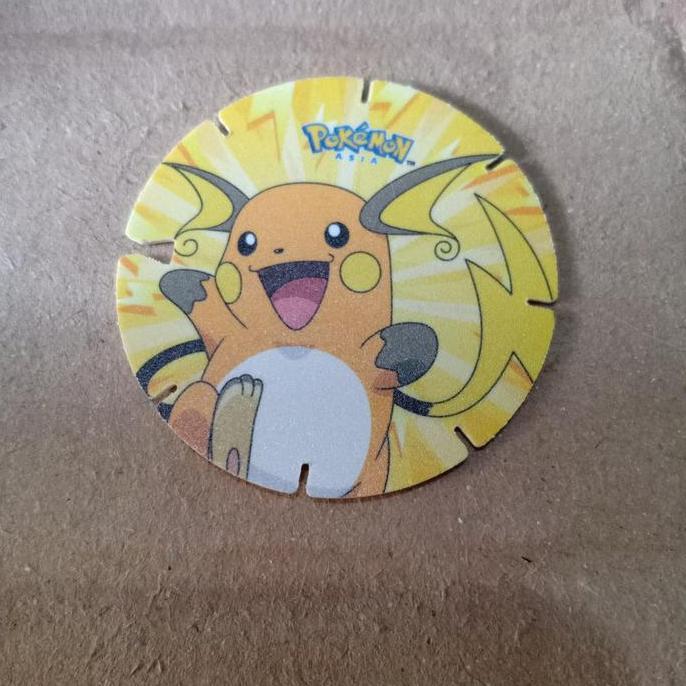 Pokemon Coin Tazos Koin Raichu Pikachu Pokeball Moncolle terrarium