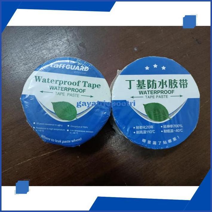 wwr-76 Lakban Anti Bocor Anti Air Tahan Panas Aluminium Foil Asphalt Tambal Atap Lem Talang Serba Gu