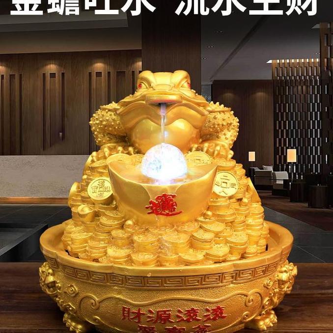 BEBAS ONGKIR - AIR Mancur Fengshui Pajangan Fengshui Pajangan Kodok Fengshui