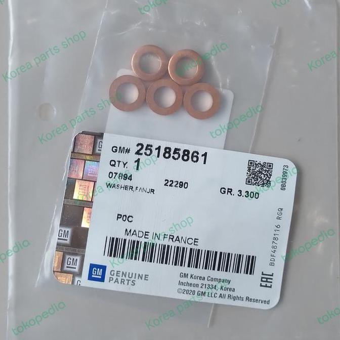 NEW SEAL INJECTOR CAPTIVA DIESEL FL (5PC)