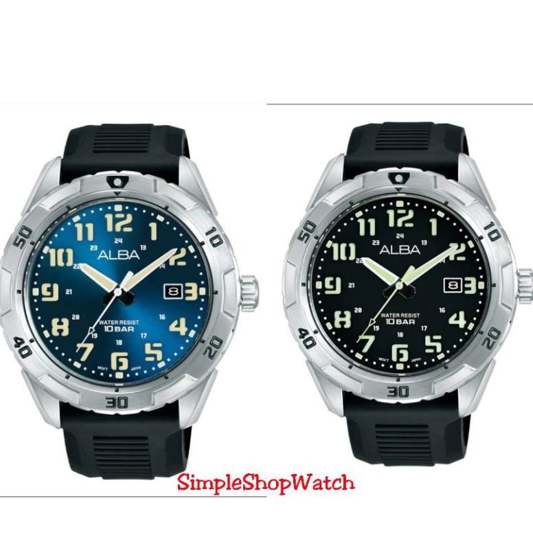 Original 100% Jam Tangan Pria ALBA AS9R87X1 AS9R85X1 AS9R  Garansi Resmi 1 Tahun