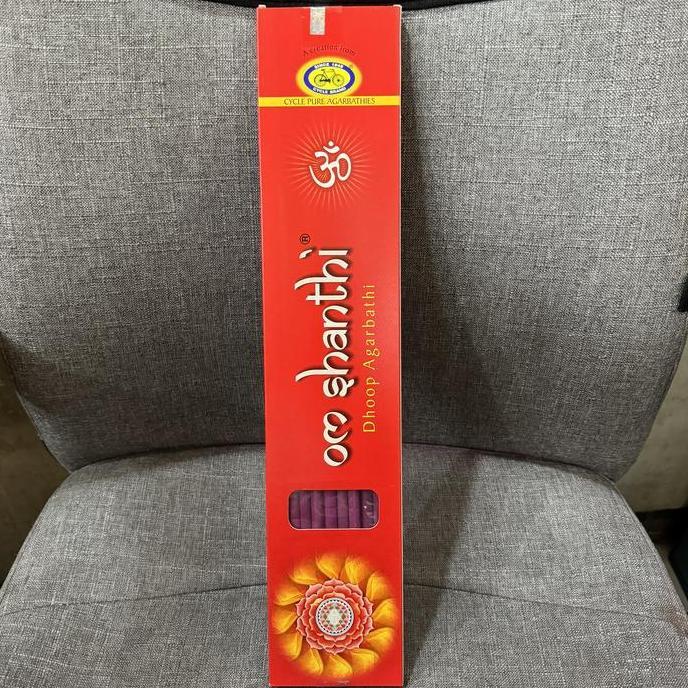 Dupa Herbal Om Shanti Red 16" (3jam)