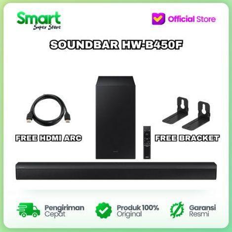 Samsung Soundbar HW-B450F 2.1ch HDMI arc Wireless Subwoofer