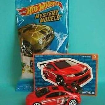 Hot Wheels Hotwheels Mystery Car Honda Civic SI Merah