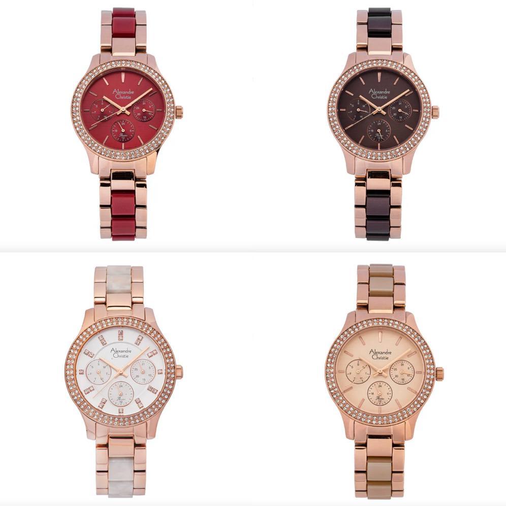 AC 2914 Alexandre Christie Wanita 2914 Jam Tangan Wanita Original