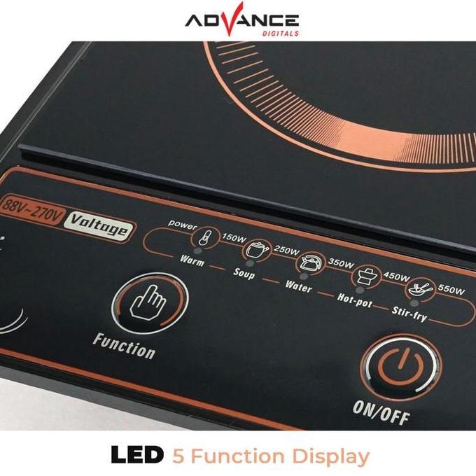 Advance IDC300 Kompor Listrik Induksi Portable Low Watt