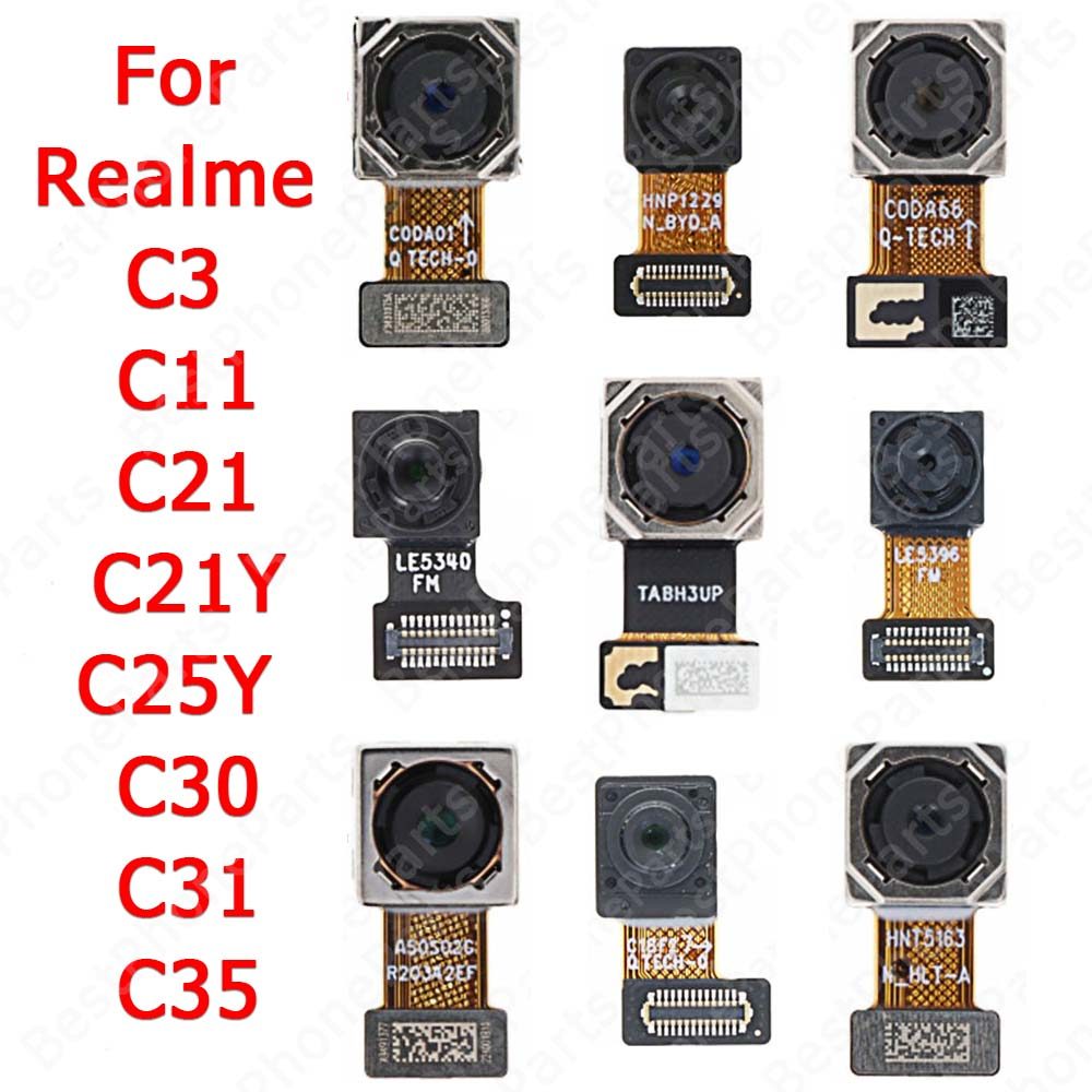 Modul Kamera Belakang Menghadap Depan Untuk Realme C3 C11 2021 C21 C21Y C25Y C30 C31 C35 Selfie Tamp