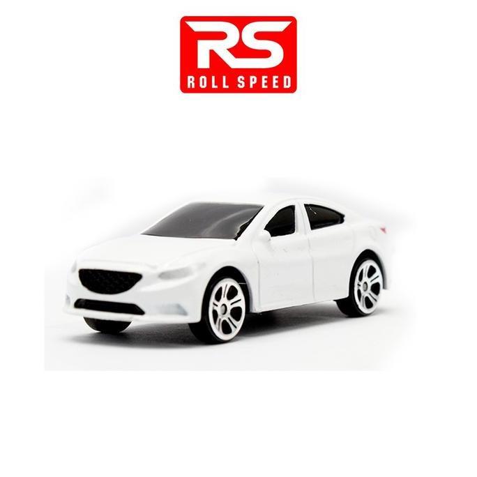 Diecast Metal 1:64 RS Roll Speed Mazda Putih