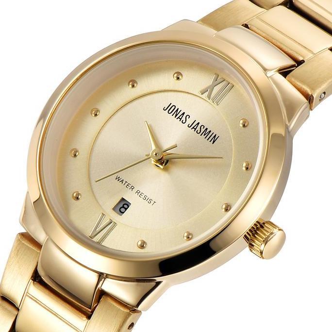 Jonas Jasmin - Jam Tangan Couple Analog JJ-3105M/L Watch Include Box Fullset