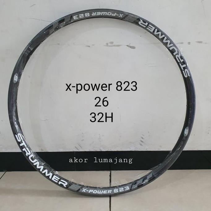 Rim Velg Sepeda Mtb 26 Strummer X - Power 823 32H 3Cm Harga Satuan Kualitas Terbaik Harga Termurah