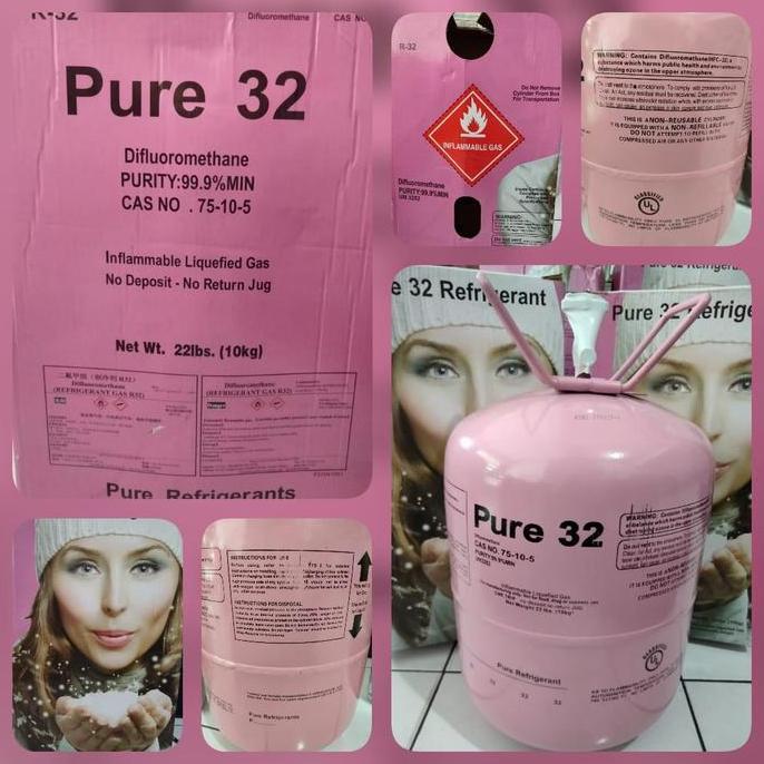FREON AC R32 / FREON R32 PURE 9,5KG MERK PURE