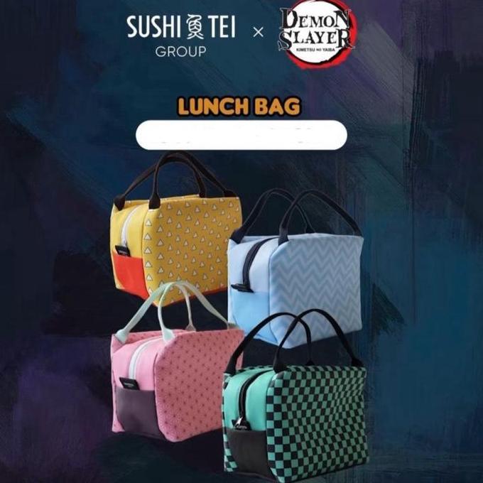 Exclusive Demon Slayer Lunch Bag, Sushi Tei Group