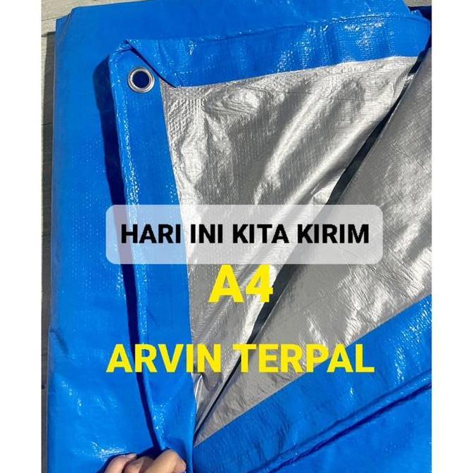 TERPAL PLASTIK A4 5X6 / TERPAL JEMUR PADI / TERPAL TENDA
