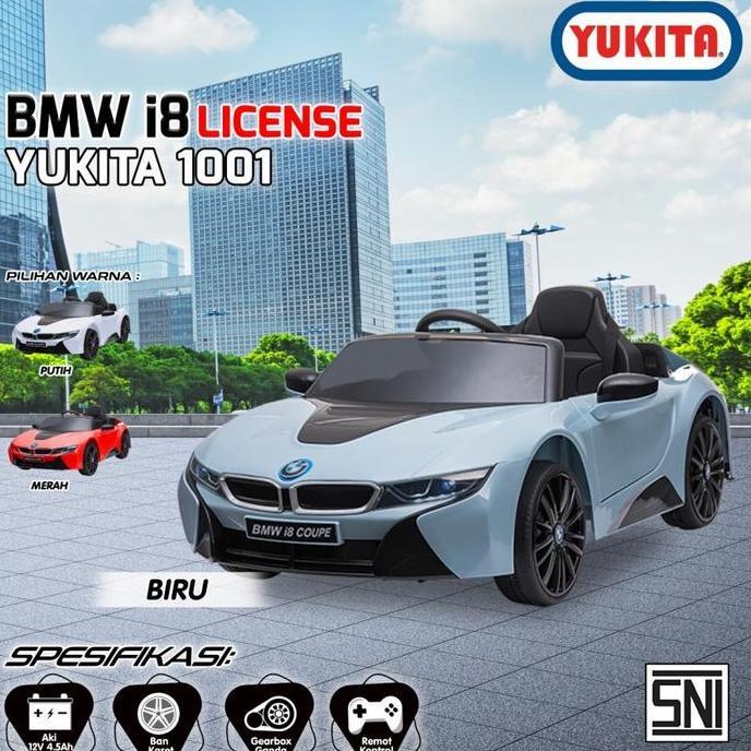 NEW Mobil Aki Yukita 1001 BMW NON PAINT BMW LICENSED-Mobilan Aki Maenan
