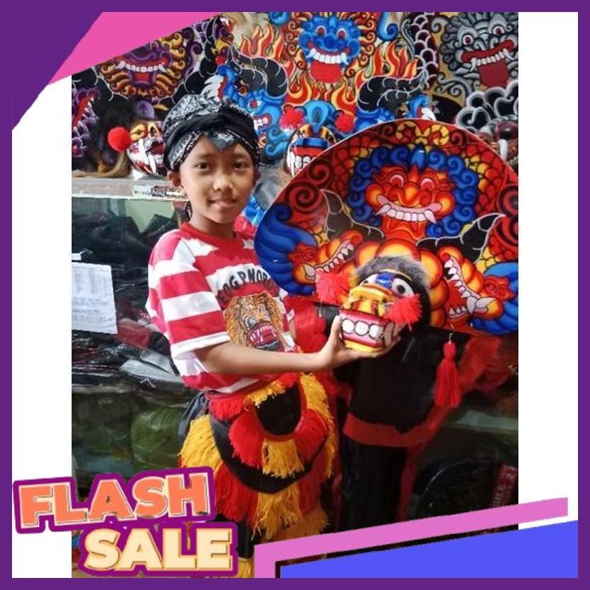 Terbaik Today Barongan Kayu Full Set Sd/Set Barongan Murah/Barongan/Devil/Setelan Baju Barong Sd Dw-