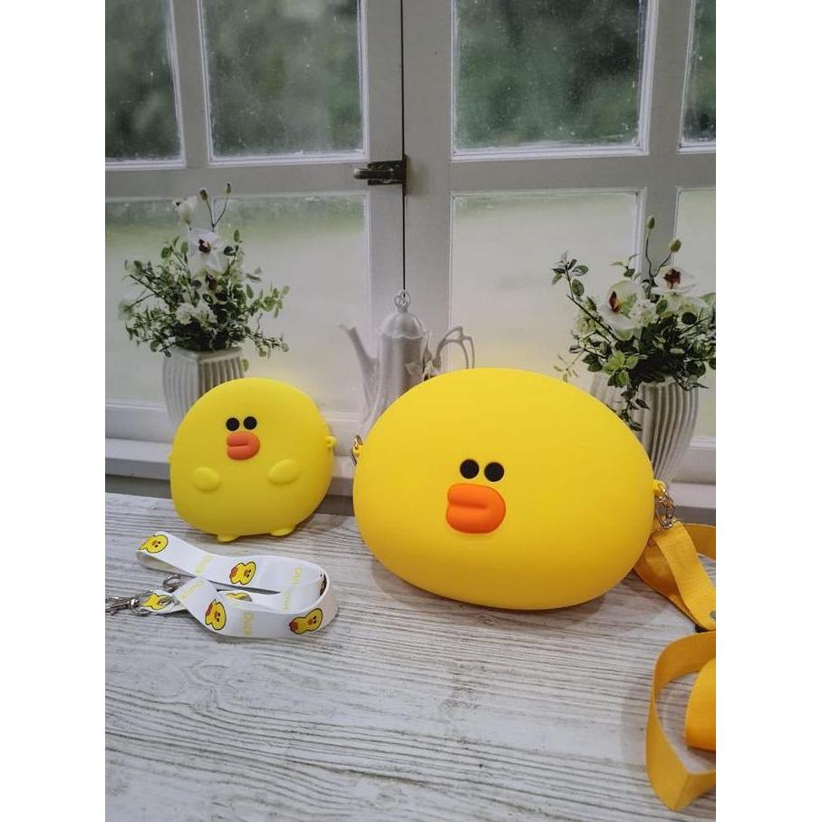 FAMILYTOYS Tas selempang rubber jelly anak dewasa karakter JUMBO